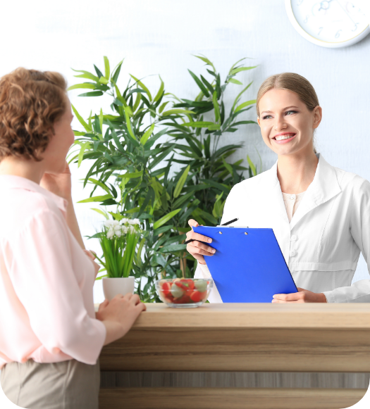 photo of team member smiling